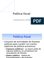 Política Fiscal