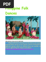 Philippine Folk Dances - History