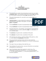 Coordinate Geometry Maths