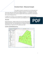 Detention Pond Example