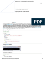 C Palindrome Program, C Program For Palindrome - Programming Simplified PDF