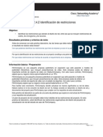 Laboratorio Práctico 2.4.2 Identificación de Restricciones Organizacionales