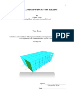 Dynamic Analysis of Four Story Building