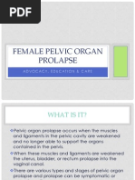 Female Pelvic Organ Prolapse