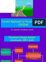 Current Approach To Pavement Design