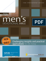 New Men's Devotional Bible, NIV, Excerpt