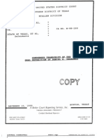 Deposition of Daniel Terronez in Fatal Shooting of Albert Gutierrez