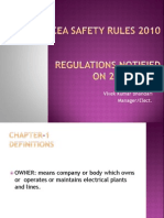 CEA Safety Rules 2010