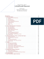 MATLAB Tutorial Document