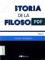 Historia de La Filosofía Vol.3 Nicolás Abbagnano