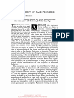 Edward Franklin Frazier - The Pathology of Race Prejudice