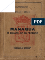 Managua A Traves de La Historia, 1846-1946