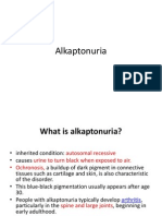 Alkaptonuria