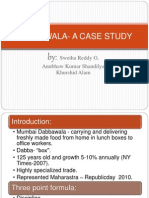 Case Study - Dabbawalas