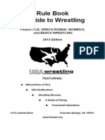 2013 USA Wrestling Rule & Guide Book