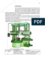 Vertical Turning and Boring Machine