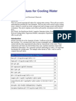 PH Values For Cooling Water Systems