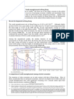 Box 5.1 Youth Unemployment in Hong Kong: Third Quarter Economic Report 2012