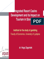 Integrated Resort Casino Development and Its Impact On Tourism in Slovenia