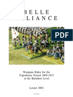 Belle Alliance Wargame Rules