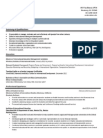 Practicum Resume