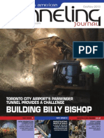 Billy Bishop Airport Pedestrian Tunnel Article - North American Tunnelling Journal October - November 2013