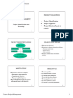 Handout 2 Project Identification & Screening