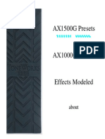 AX1500G-AX1000G Preset Details