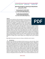 The Optimal Engineering Design For Natural Gas Dehydration Process by TEG