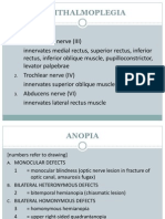 OPHTHALMOPLEGIA