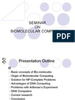 Seminar ON Biomolecular Computing