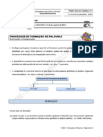 PLNM - Formao de Palavras PDF