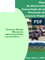 Plan Desarrollo Concertado Provincia Leoncio Prado