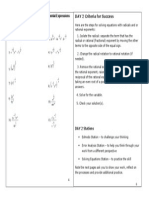 Rational Exponents Booklet Pages 4 and 5