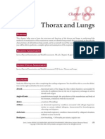 Thorax and Lungs: Chapter Eighteen