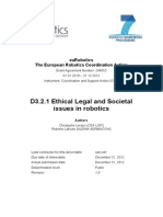 EuRobotics Deliverable D.3.2.1 ELS IssuesInRobotics