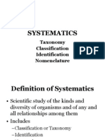 Systematics