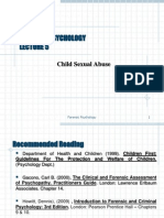 Lecture 5 Child Sexual Abuse 