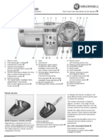 Meriva (Opel / Vauxhall) Quick Reference - 2006