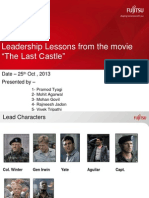 Leadership Lesssons From The Movie - The Last Castle