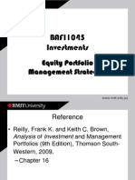 Equity Portfolio Management