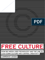 Free Culture by Lawrence Lessig