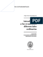 Introduccion A Las Ecuaciones Diferenciales Ordinarias PDF