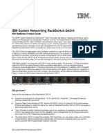 Networking RackSwitch G8316