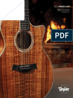 Taylor Guitar Pricelist