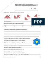 Isometrias e Potências 6ºano