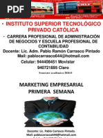 Catolica 1ra. Marketing Empresarial