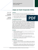 Total Return Swaps On Corp CDOs