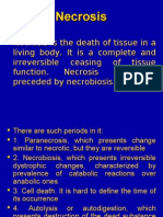 Necrosis Is The Death of Tissue in A Living