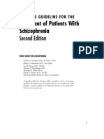 PRACTICE GUIDELINE For The Treatment of Patients With Schizophrenia